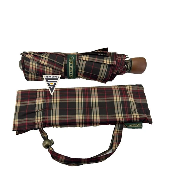 April A238-L Otomatik Special Ekose A4 Şemsiye - Resim 4