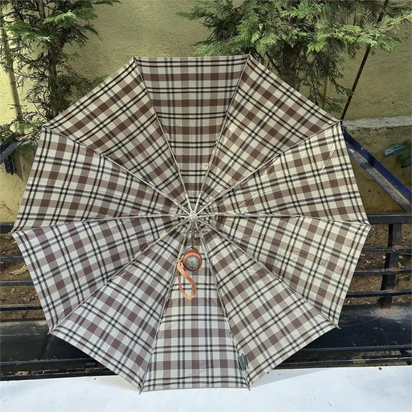 April A238-L Otomatik Special Ekose A1 Şemsiye - Resim 6