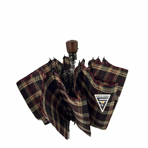 April A238-L Otomatik Special Ekose A4 Şemsiye - Resim 5