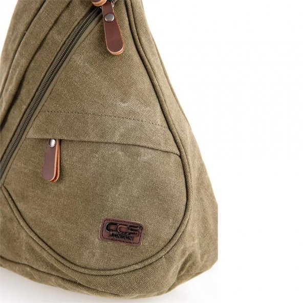 Ççs Bodybag 51397 Çapraz Askılı Sırt Çantası Yeşil - 6