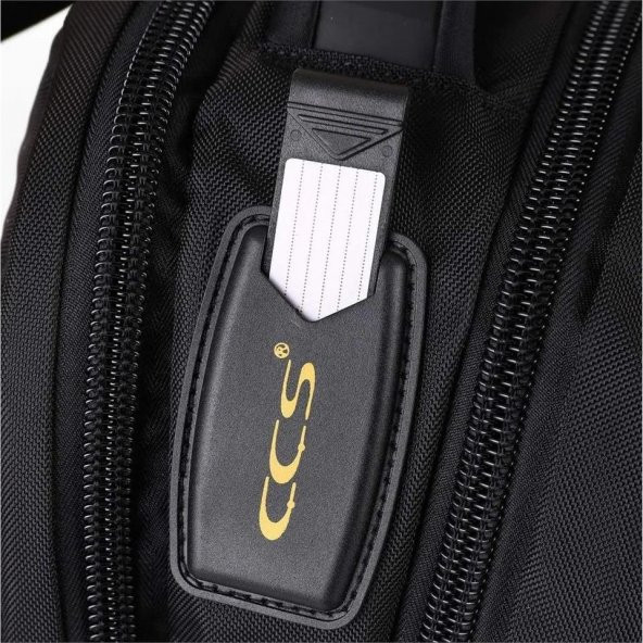 ÇÇS 51248 Su Geçirmez USB Girişli Laptop Bölmeli Sırt Çantası - 8