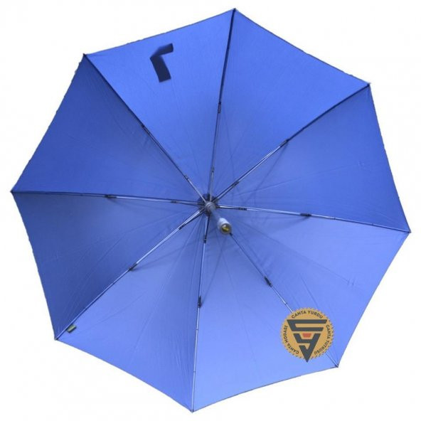 April 251-G Fiber Otomatik Vale Şemsiyesi 130 Cm Lacivert - Resim 2