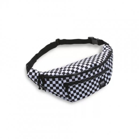 Vans Ward Cross Bodybag Bel Çantası Siyah Beyaz - 5