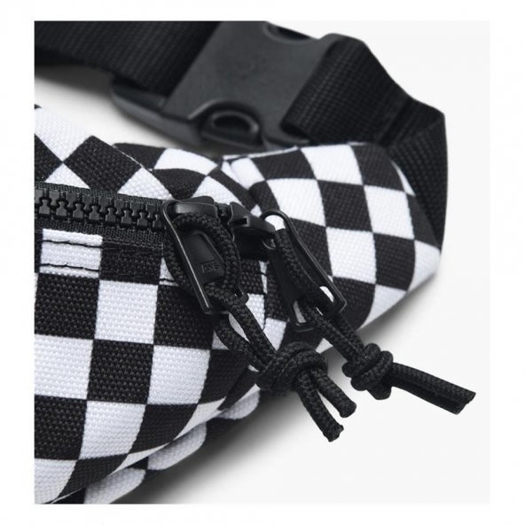 Vans Ward Cross Bodybag Bel Çantası Siyah Beyaz - 8