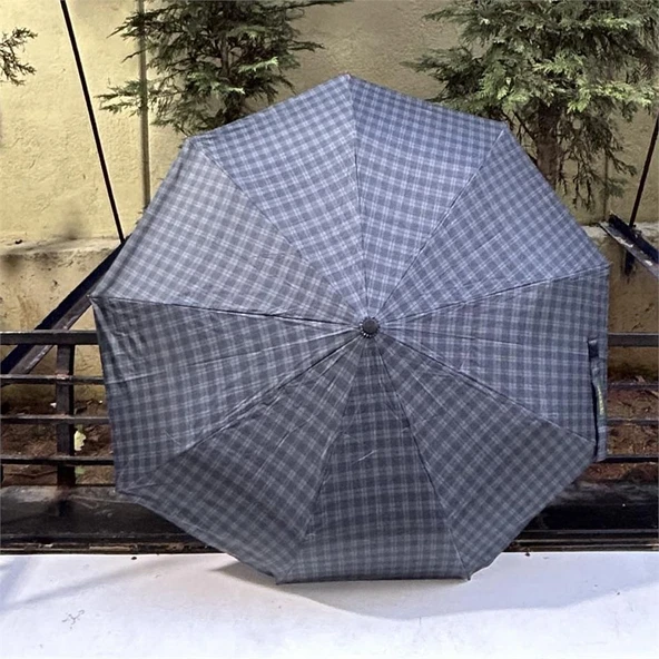 April A-227-G Tam Otomatik Fullmatic 10 Telli Şemsiye - Resim 7