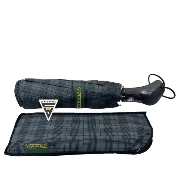 April A-227-G Tam Otomatik Fullmatic 10 Telli Şemsiye - Resim 4