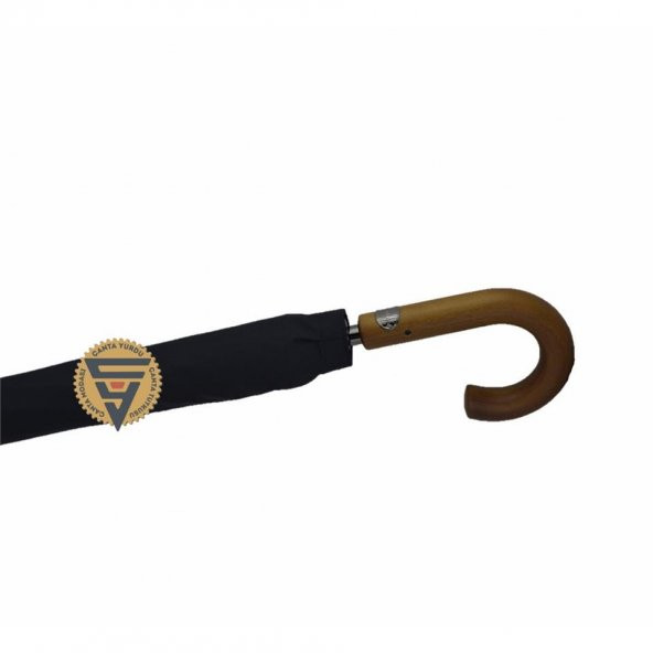 Snotline Lüx 16 Telli Protokol Vale Baston Şemsiye Siyah 41G 105 Cm Cap - Resim 4