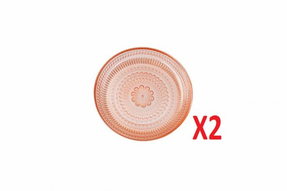 Porland Lina Turuncu Tabak 12 cm 2li 04FIA002587