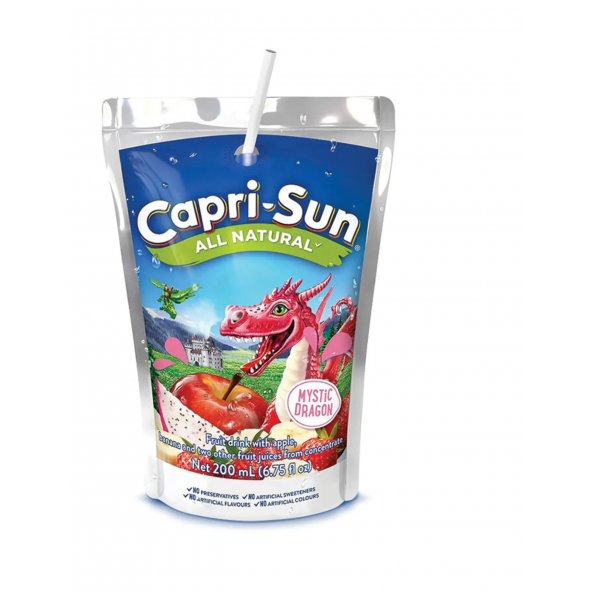 Capri - Sun Caprisun Mystic Dragon 200 Ml 20 Adet.