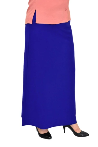 Kadın Uzun Lastikli Çan Etek BGL-ST03155 - Resim 10