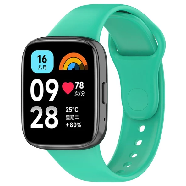 Xiaomi Redmi Watch 3 Active Soft Tasarım Klasik Yumuşak Silikon - 10