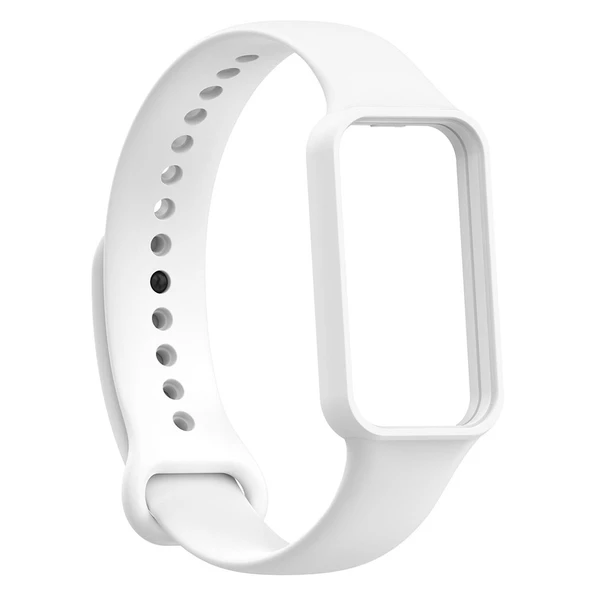 Xiaomi Redmi Smart Band 2 Düğmeli Suya Dayanıklı Yumuşak Klasik Silkon Kordon - 4