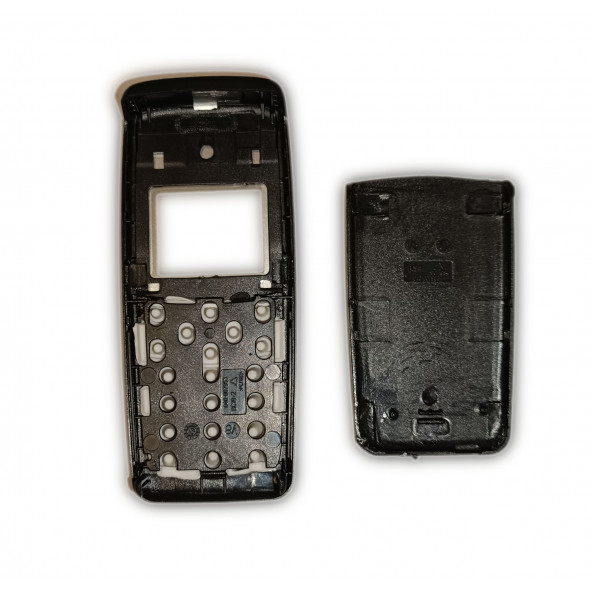 Nokia 1110i Kapak Nokia 1112 uyumlu Siyah Kapak ön Kapak Arka Kapak Tuş Takımı - 2