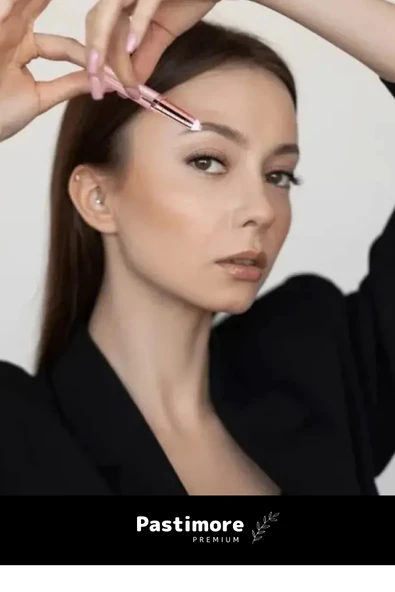 Premium Seri Tıraş Kozmetik Pilli ve Şarjlı Kıl İstenmeyen Tüy Sakal Kaş Kablosuz Epilasyon Aleti - 5