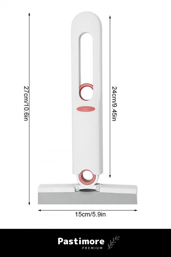 Premium Taşınabilir Mini Tezgah Banyo Mutfak Çekpas Lavabo Çekpası Süngerli Cam Silme Çekpası - 3