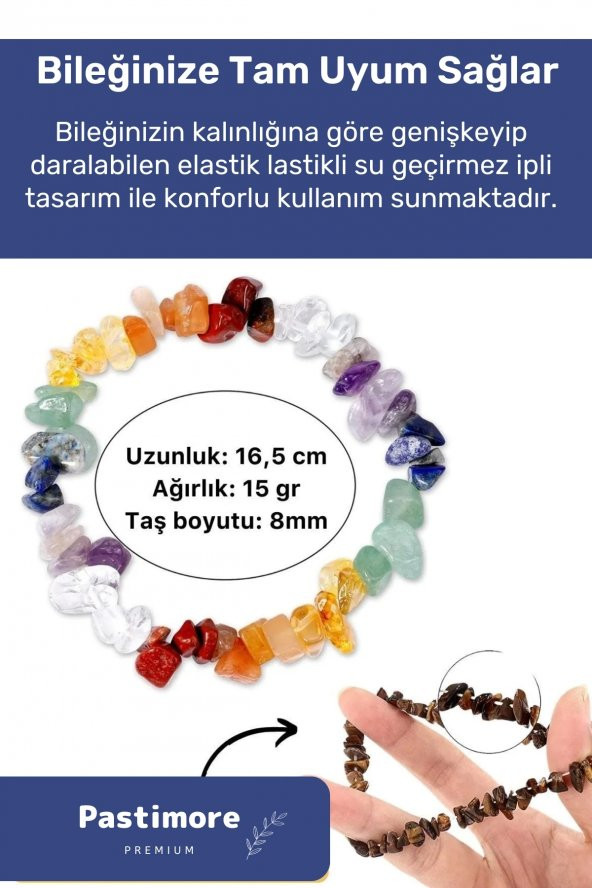 Unisex Terazi Burcu Enerjisini Yükselten Doğal Taş Bileklik Terazi Burçları Için Burç Taşı Bileklik - 3