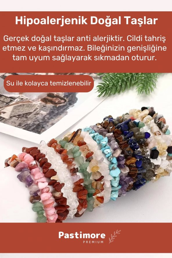 Unisex Yay Burcu Enerjisini Yükselten Doğal Taş Bileklik Yay Burçları Için Burç Taşı Bileklik - 5
