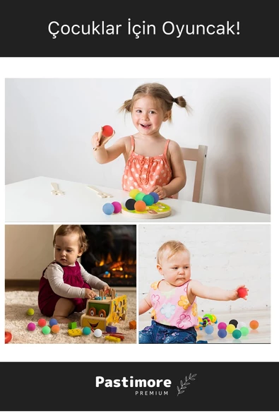 Premium Seri Çantalı Kaliteli Masa Tenisi Etkinlik 100 Adet Karışık Renkli Canlı Pinpon Topu - 3