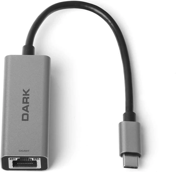 Dark Type-C to Gigabit Ethernet Adaptör - 2