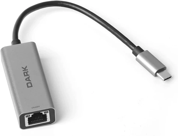 Dark Type-C to Gigabit Ethernet Adaptör - 3
