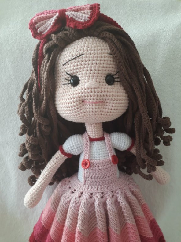 Gizem Bebek Amigurumi Organik Oyuncak - 4