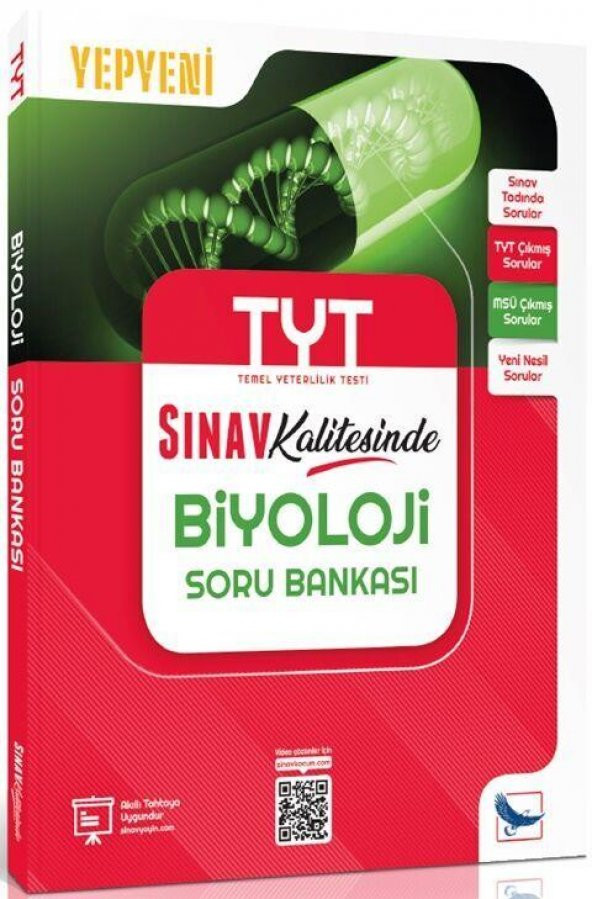 TYT Biyoloji Soru Bankası Sınav Kalitesinde Sınav Yayınları