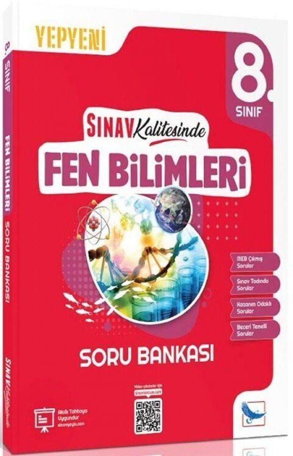 8. Sınıf Fen Bilimleri Sınav Kalitesinde Soru Bankası Sınav Yayınları