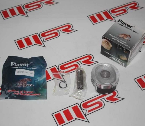 BAJAJ DISCOVER 150 - BOXER 150 PİSTON KİT 56 MM 1.00 FLAVOR ürün görseli 1