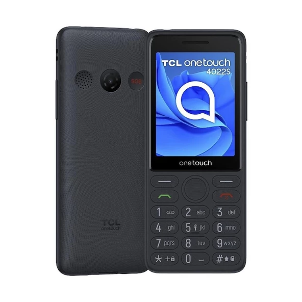 TCL 4022S Tuşlu Cep Telefonu Siyah - 2