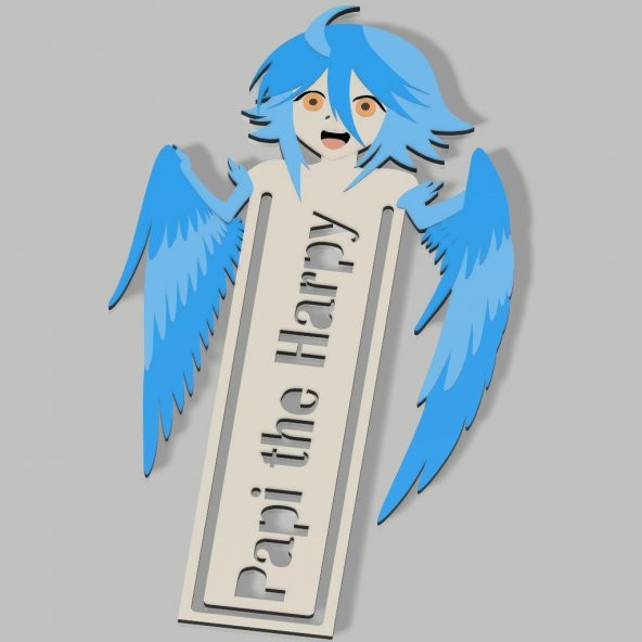Harpy Papi - Kitap İşareti - Canavar Musume Plastik Aparat