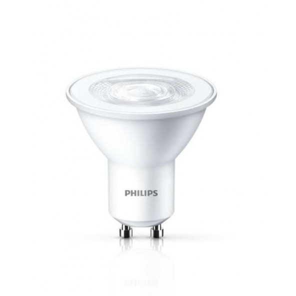 Philips Essential 4.7Watt-50Watt 3000Kelvin Gün Işığı GU10 Duylu 345Lümen F Enerji Led Spot Ampul