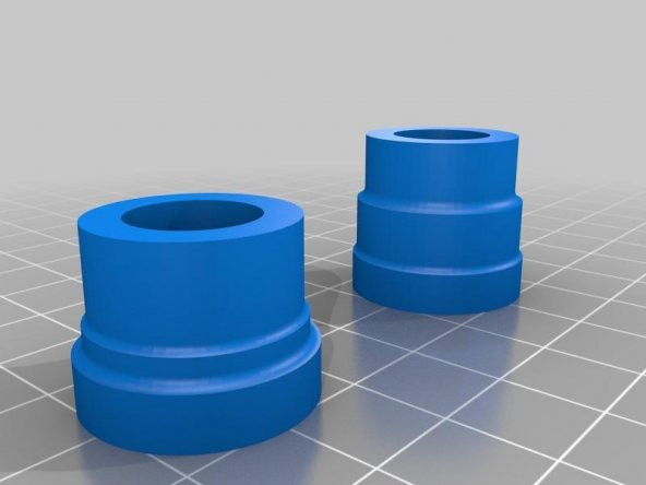 Axle Spacer Hope Pro 2 Evo Arka Hub Lar İçin Endcaps Plastik Aparat - Resim 5