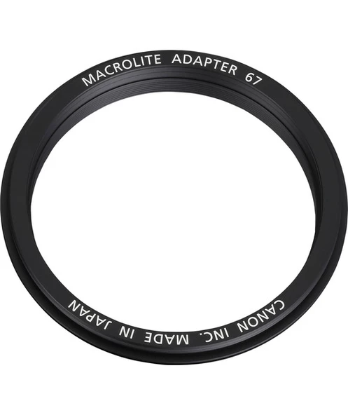 CANON LENS MACROLITE ADAPTER 67