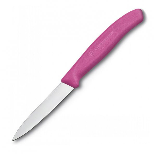 Victorinox Soyma Bıçağı Sivri Pembe 10cm 6.7606.L115