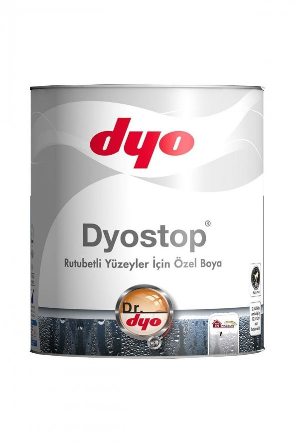 Dyo Dyostop Rutubet Ve Nem Boyası 0,75 Litre(lisinya)