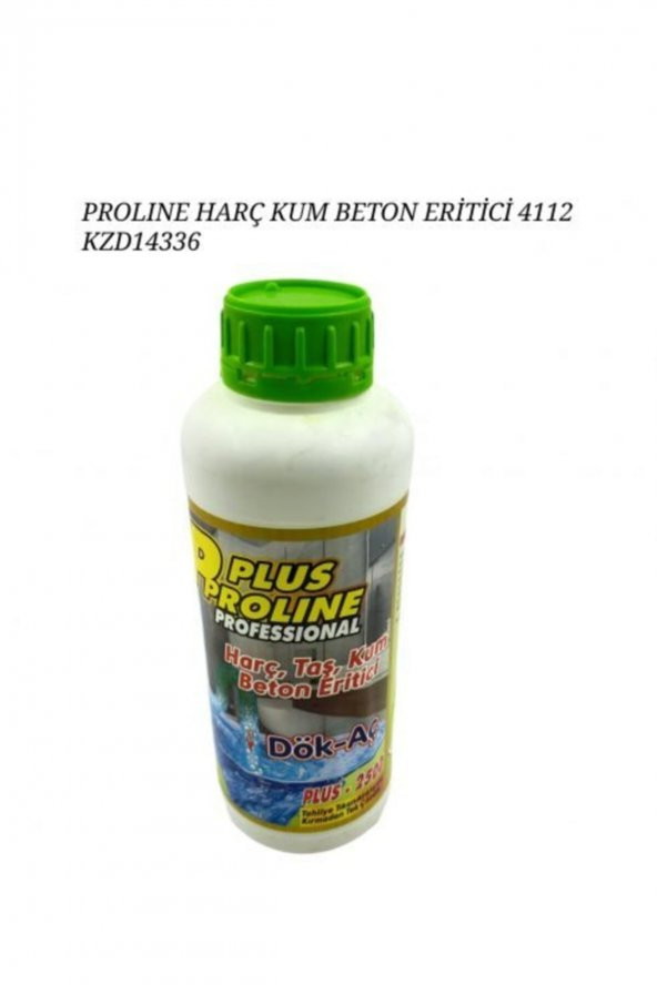 Plus Proline Harç-taş-kum Eritici 2500gr