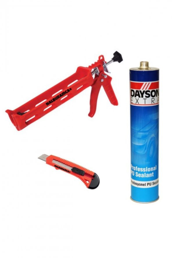 Dayson Silikon 1 Adet + Silikon Tabancası Renk  Siyah