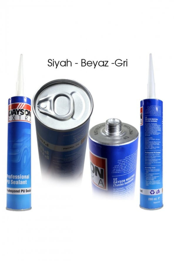 Dayson Extra Pu Mastik Silikon 280 Ml Beyaz ( Alt Kapak Üretim Kaynaklı Açık Üretilebilmektedir)