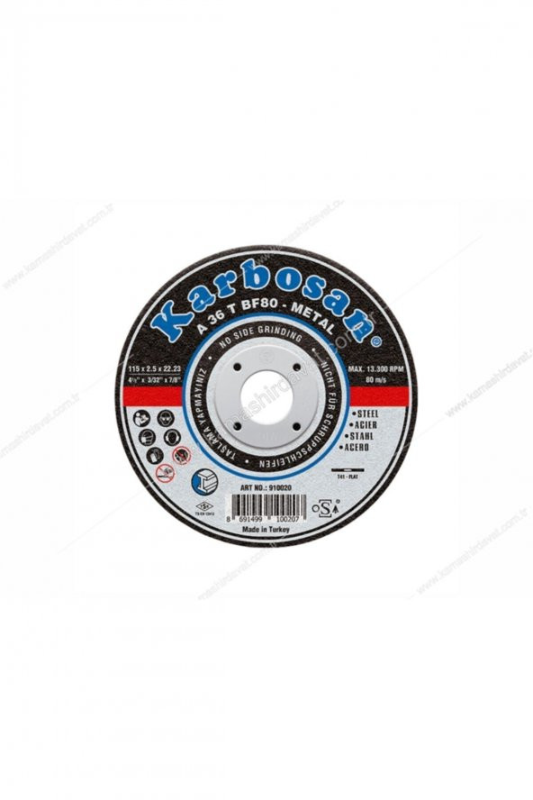 Karbosan Metal Kesici 115 Lik
