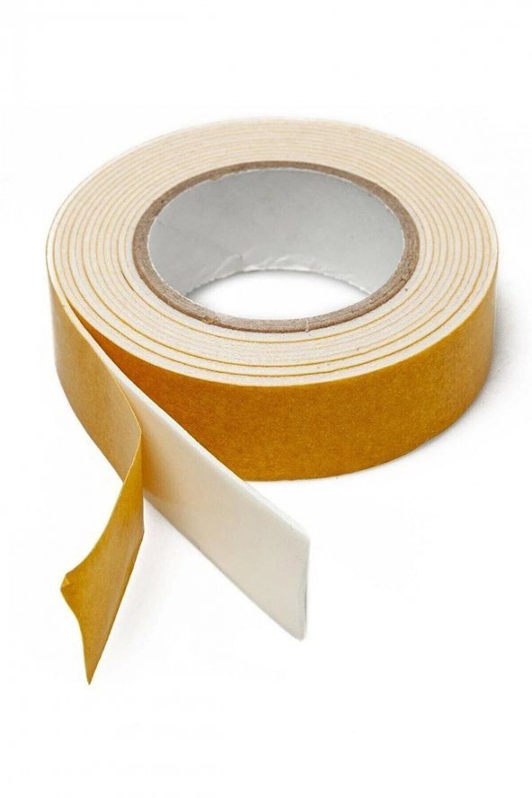 Süper Güçlü Çift Taraflı Bant 19mm X 2 Metre