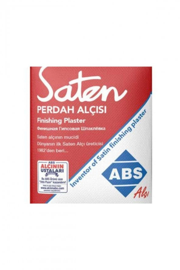 Abs Saten Alçı 5 Kg