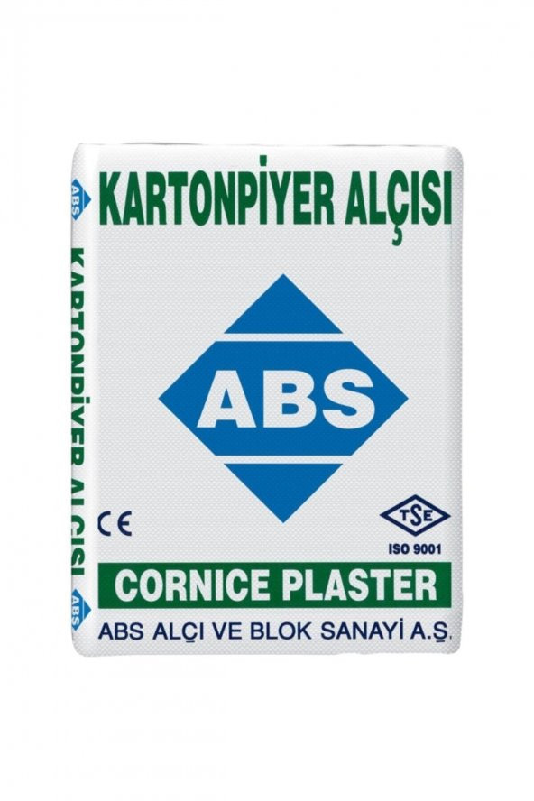 Abs Çabuk Donan Alçı Kartonpiyer Alçısı 5 Kg