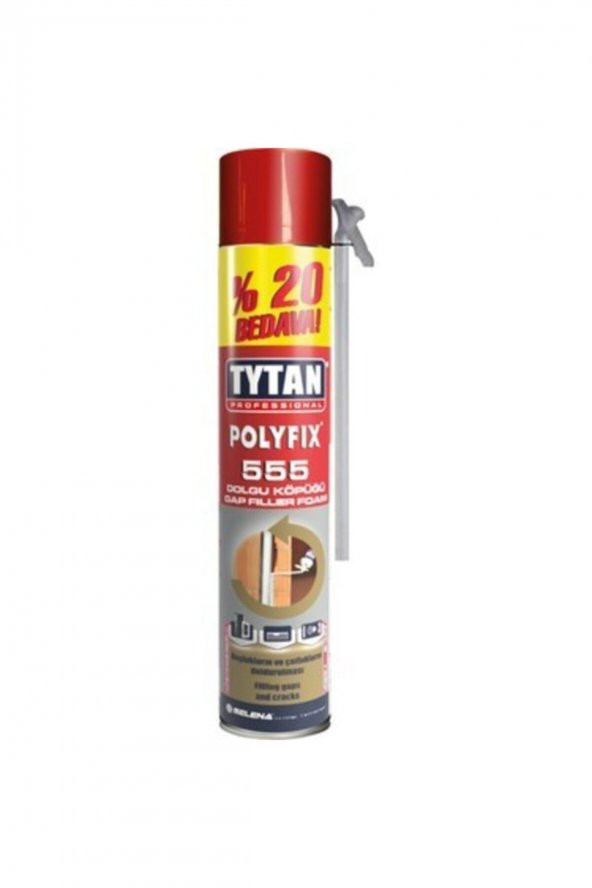 Tytan Polyfix 600Gram Dolgu Montaj Köpüğü Pipetli