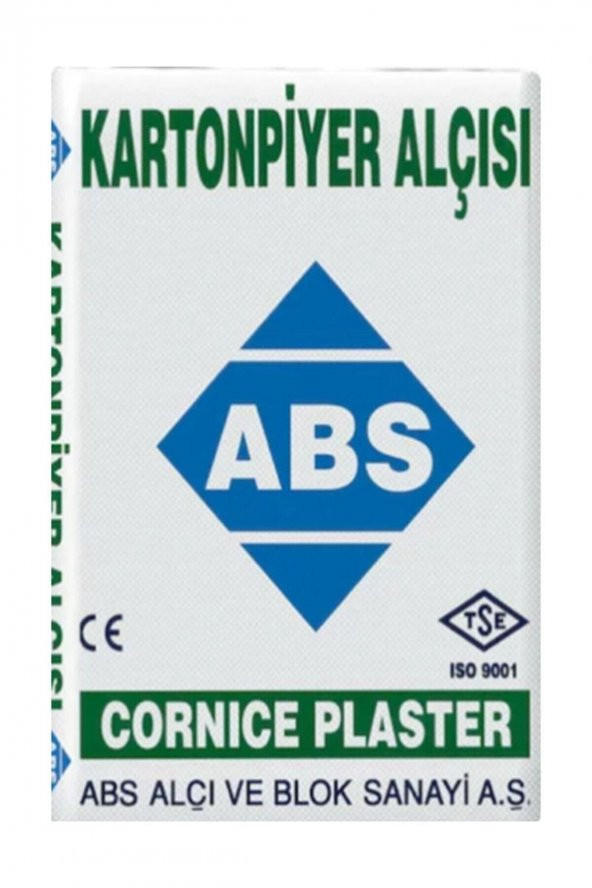 Abs Çabuk Donan Hızlı Donan Kartonpiyer Alçısı 2 Kg