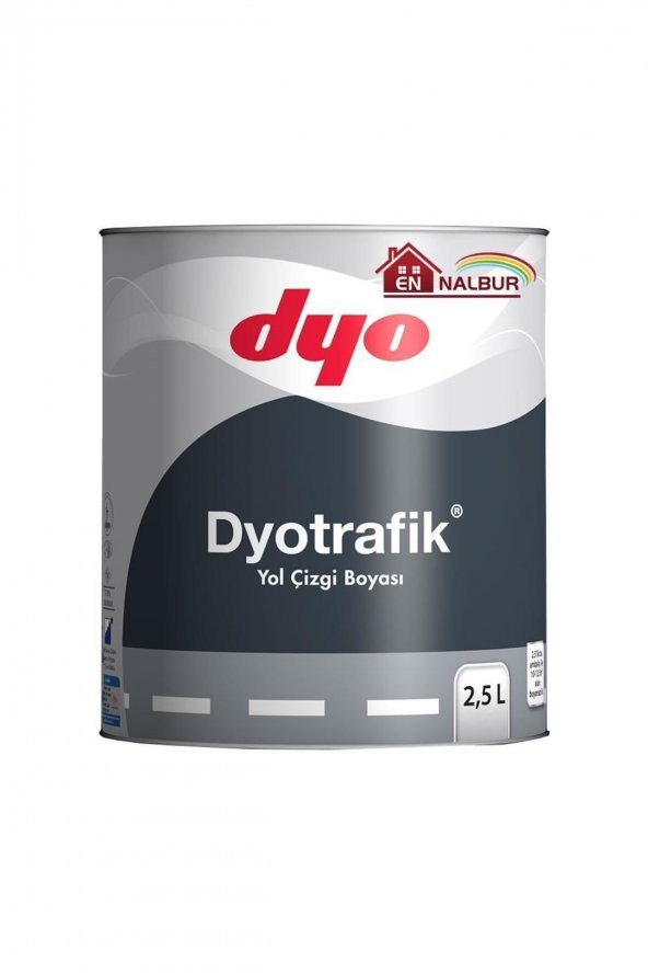 Dyo Trafik Yol Çizgi Boyası 2,5 Litre Sarı - 1