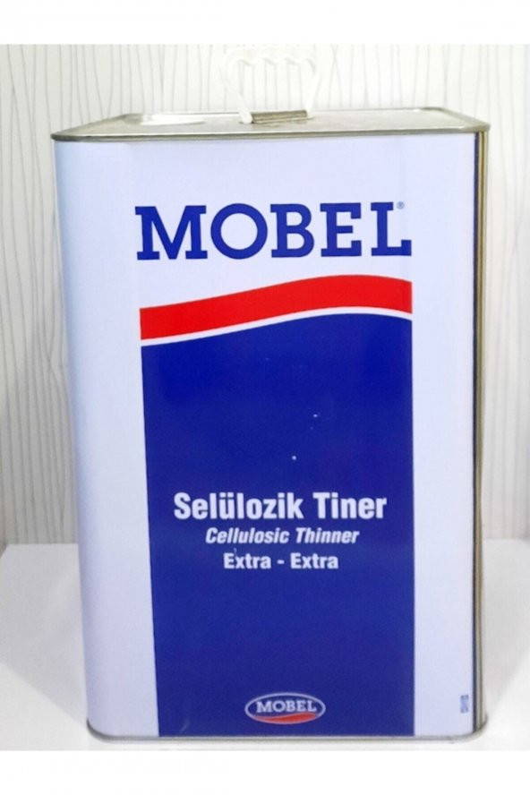 Mobel Selülozik Tiner Teneke 12 Litre 12/1 - 1