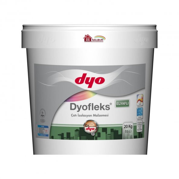 DYO DYOFLEX ELYAFLI ÇATI İZOLASYON MALZEMESİ 20KG