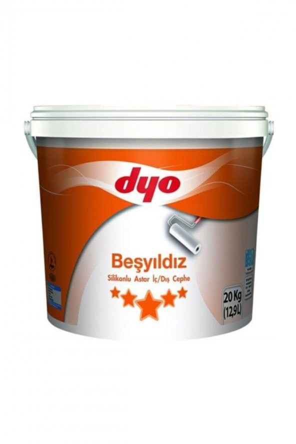 Beşyıldız Astar 2.5 Lt  3.5 Kg Beyaz