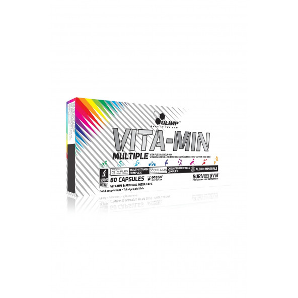 Olimp Vita-Mineral Multiple Sport 60 Megacaps (Vitamin Mineral) - HIZLI ÜCRETSİZ KARGO - SKT : 11.2025