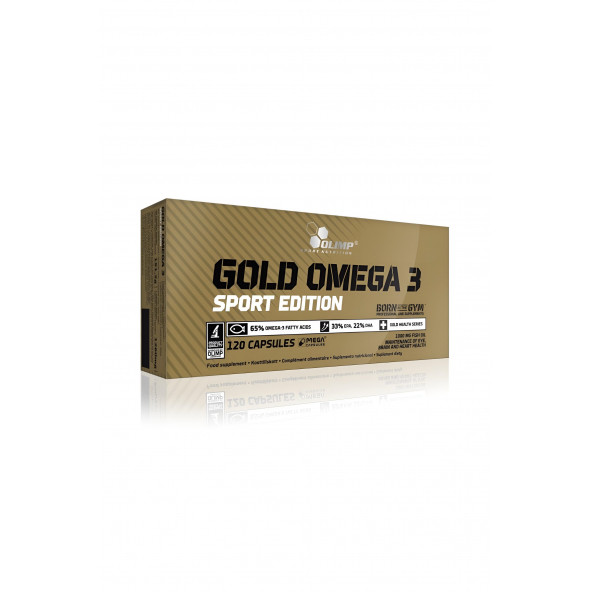 Olimp Gold Omega 3 Sport Edition 120 Kapsül - HIZLI ÜCRETSİZ KARGO - SKT : 06.2027